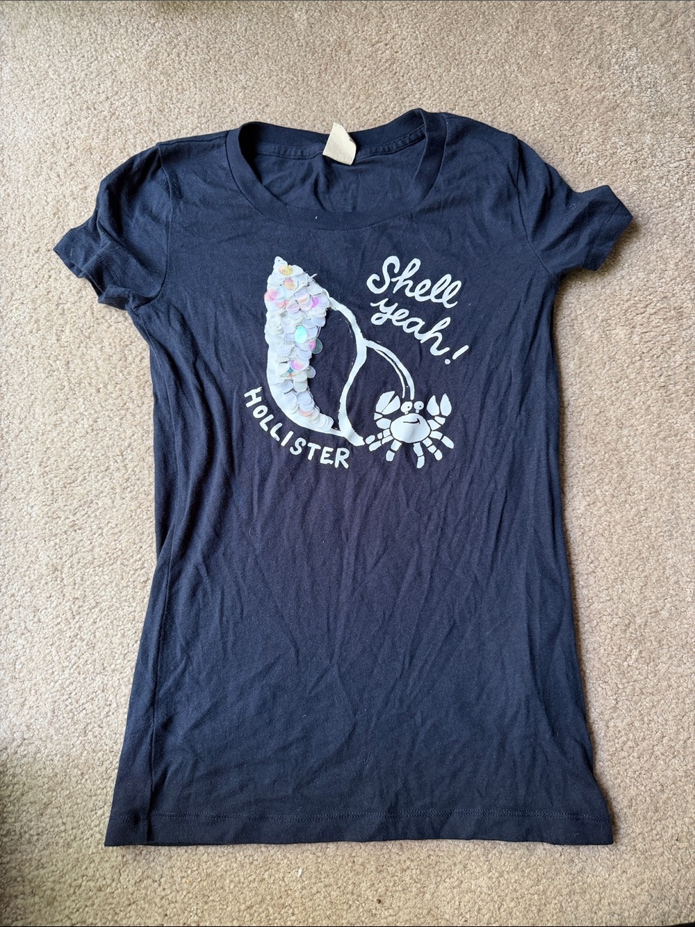 Hollister women’s fitted tee Small